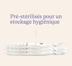 Sachets de conservation du lait maternel 25 u