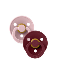 Lot de 2 Sucettes Pink Plum Elderberry - Bibs