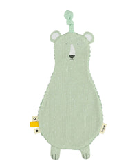 Trixie Doudou plat 1 attache sucette Mr. Polar Bear