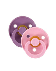 Lot de 2 Sucettes Lavender Baby pink - Bibs