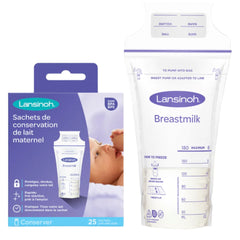 Sachets de conservation du lait maternel 25 u