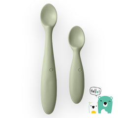 Spoon set 2 Sage BIBS