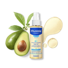 Mustela Huile massage à l'huile d'avocat 100 ml